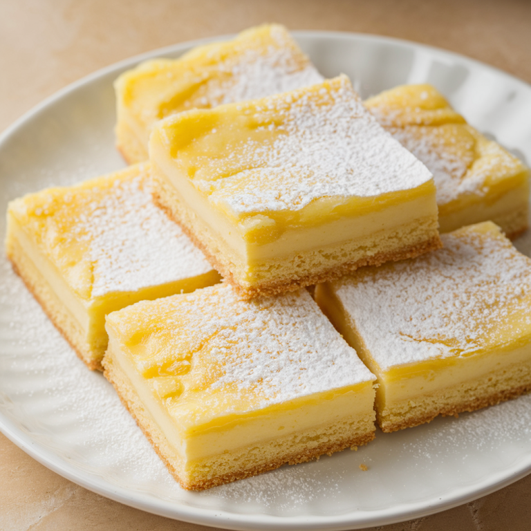 Simple and Delicious Lemon Square Bars Recipe