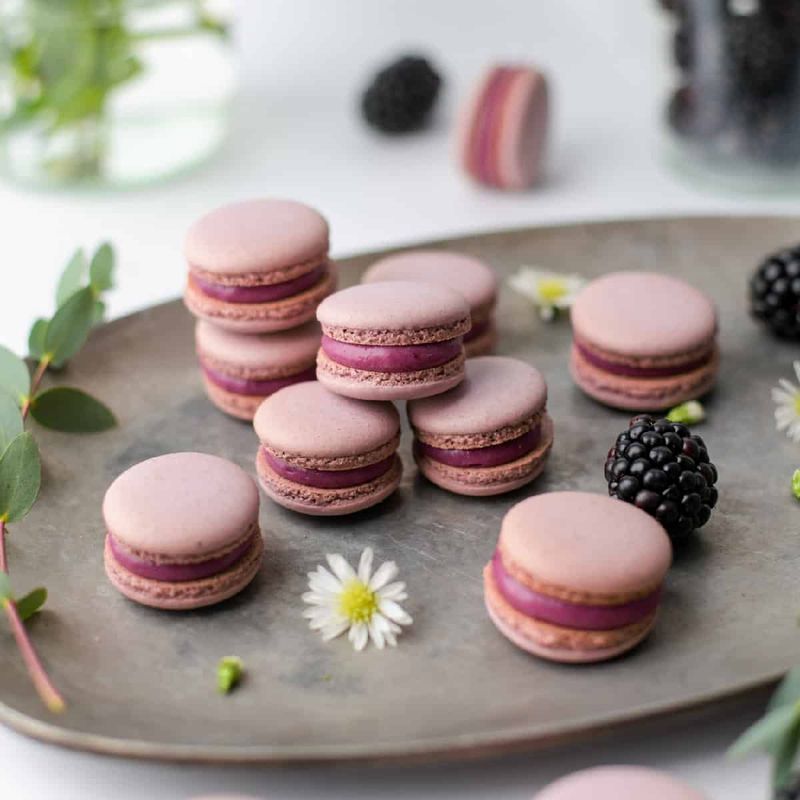 Blackberry Sage Macaroon