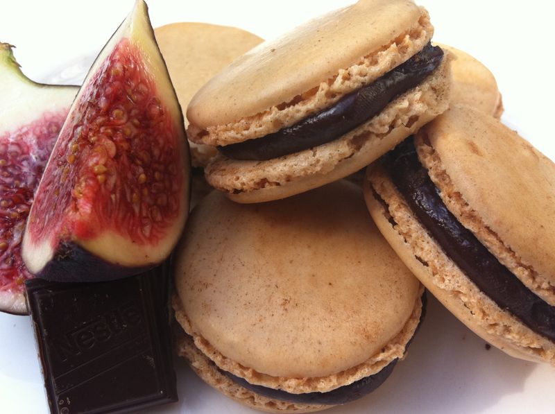 Fig and Walnut Macaroon