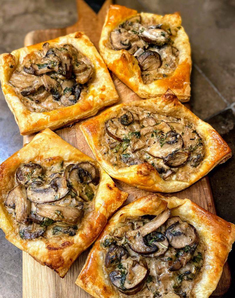 Herbed Goat Cheese Tartlets