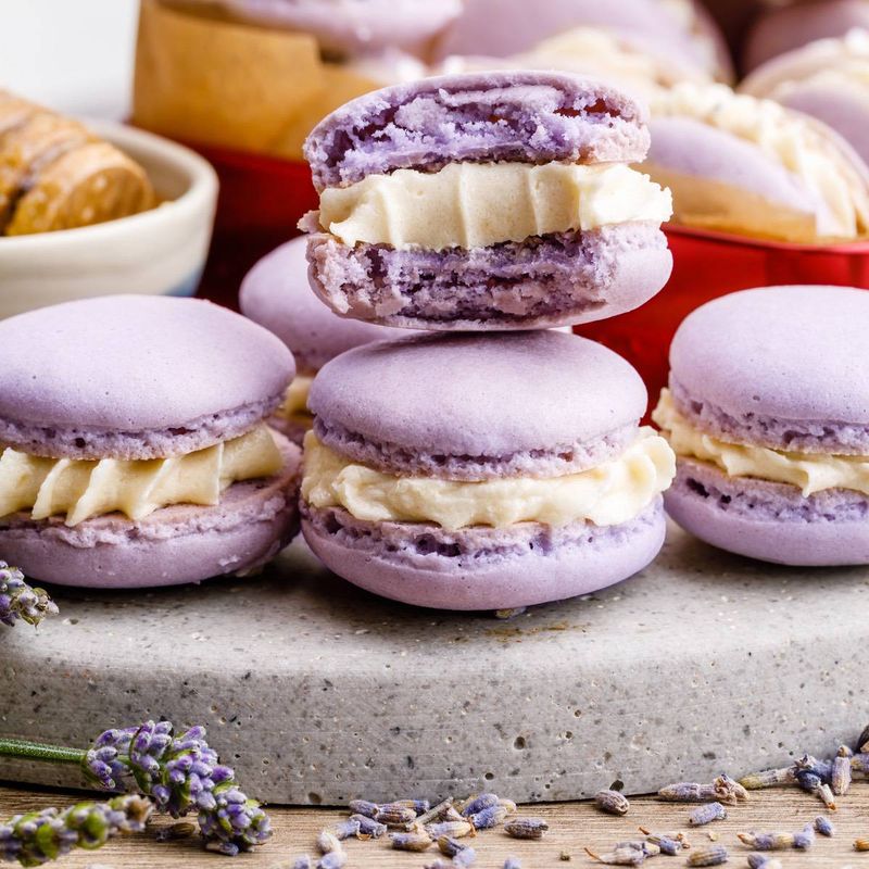 Lavender Honey Macaroon