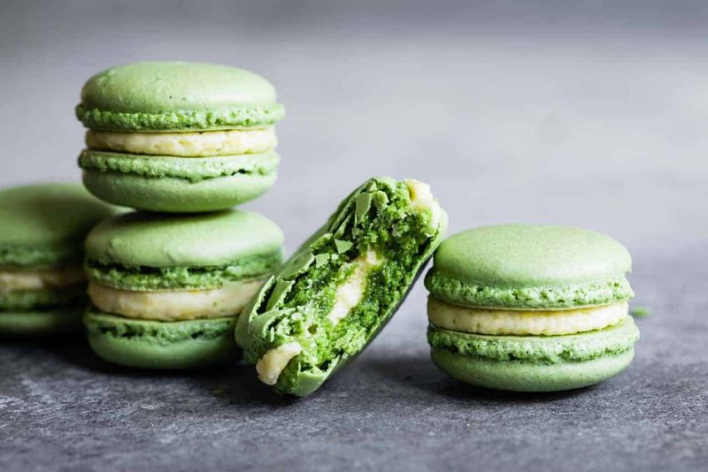 Matcha Green Tea Macaroon