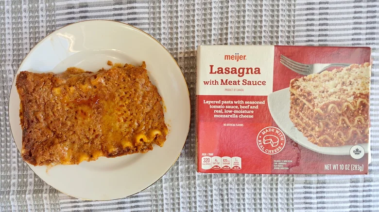 Meijer Lasagna With Meat Sauce