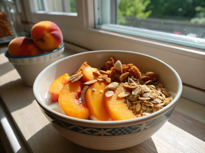 Peachy Almond Bowl