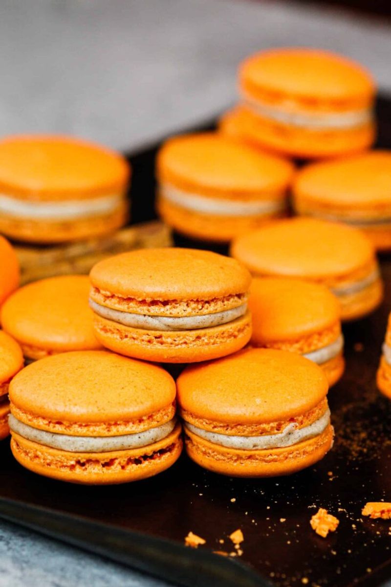 Pumpkin Spice Macaroon