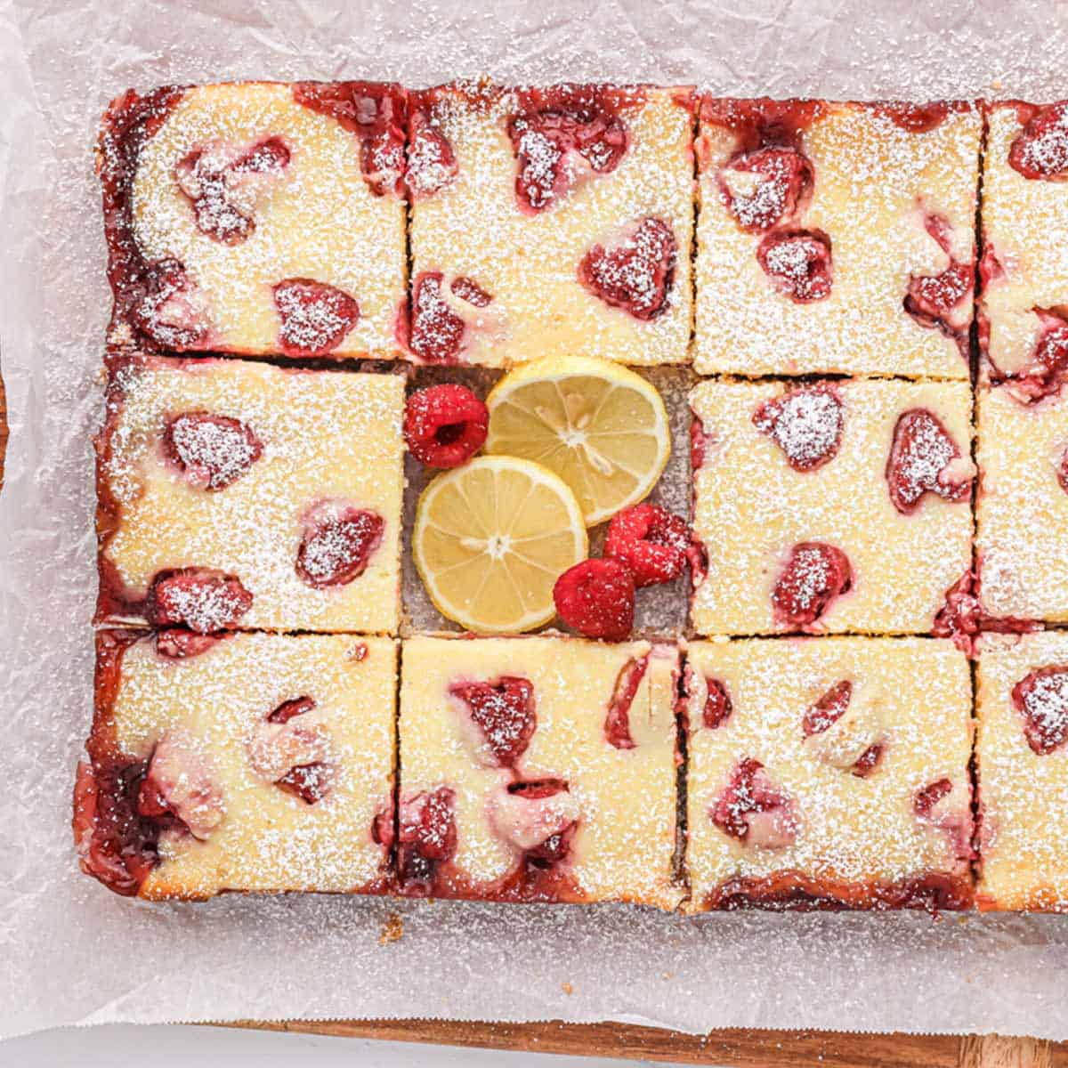 Raspberry Lemon Bars