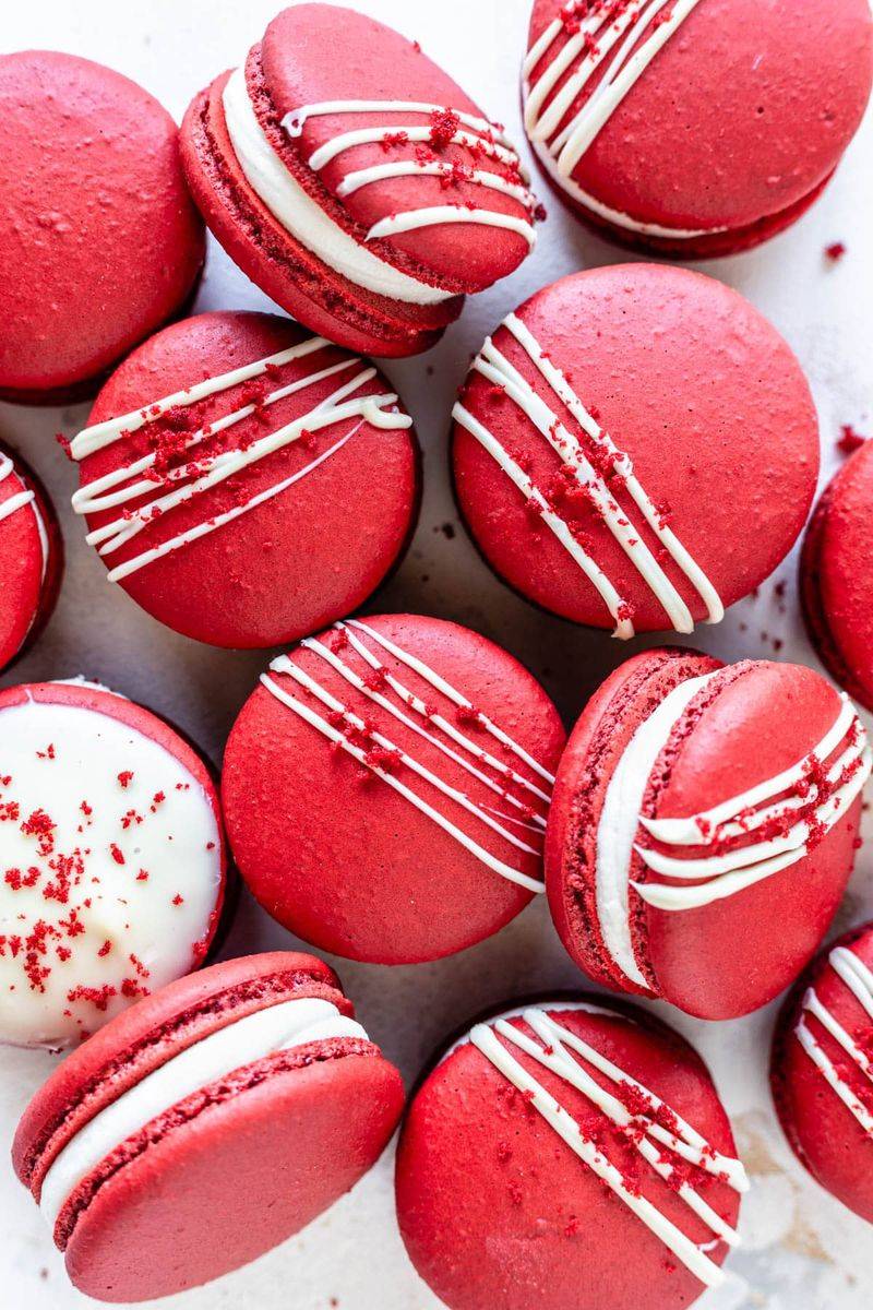 Red Velvet Macaroon