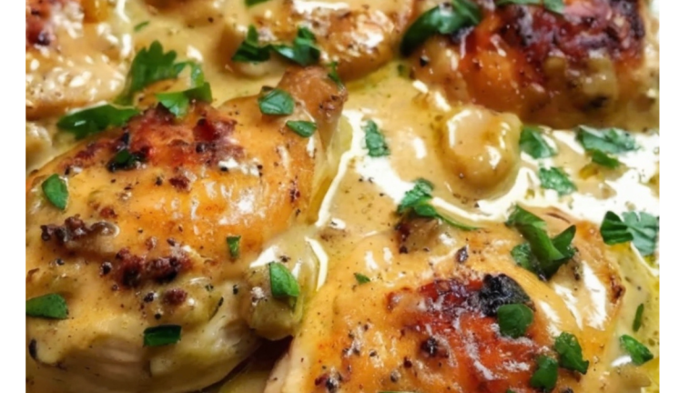 Rich and Creamy Garlic Chicken – A New Favorite You’ll Crave Again and Again