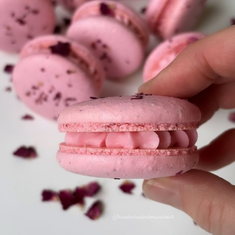 Rose Petal Macaroon