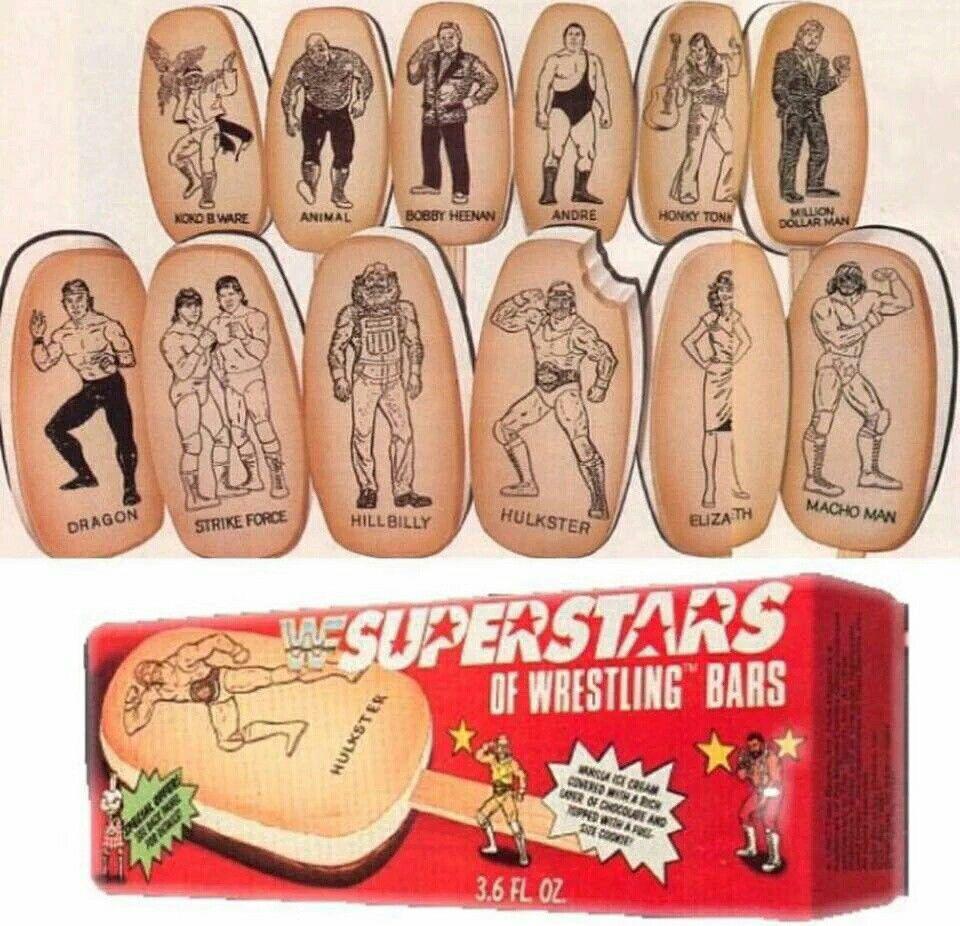 WWE Superstars Ice Cream Bars
