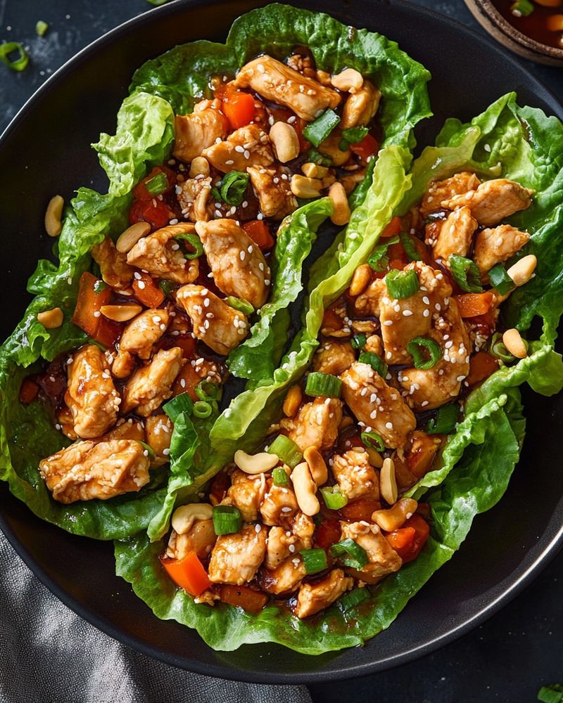 Chicken Lettuce Wraps