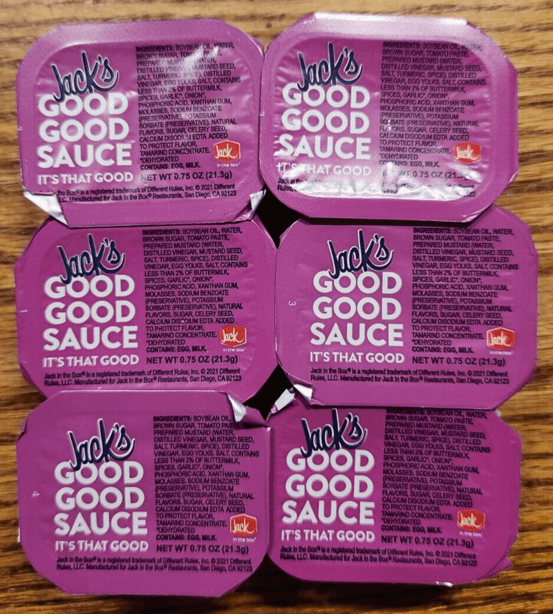 Jack in the Box's Good Good Sauce