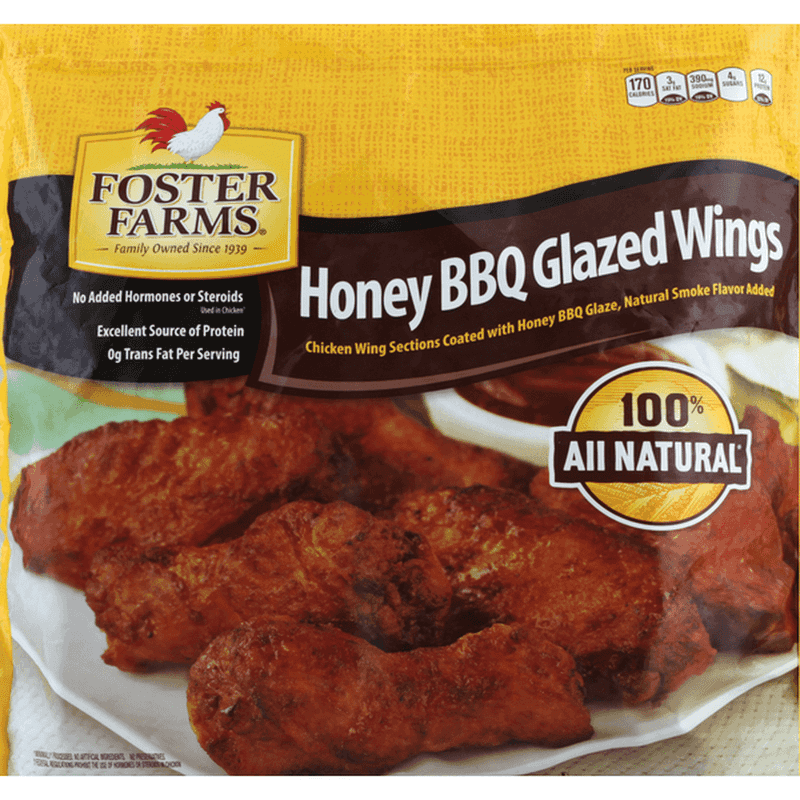Foster Farms Honey BBQ Chicken Wings