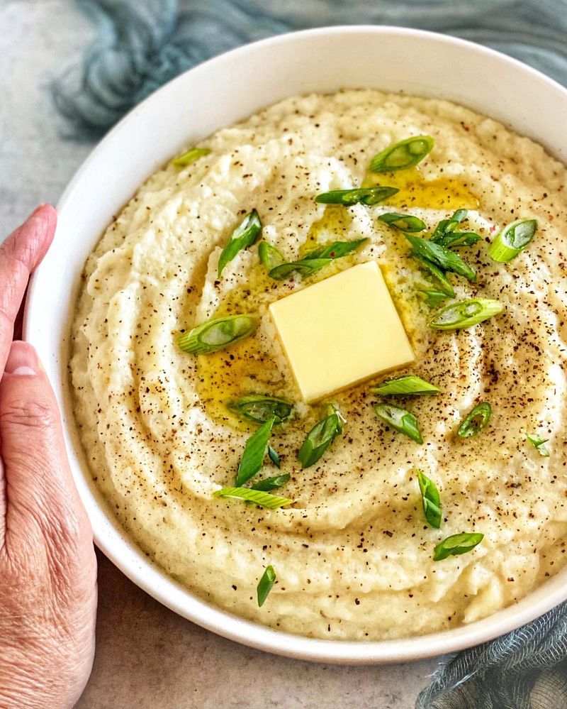 Garlic Mashed Cauliflower