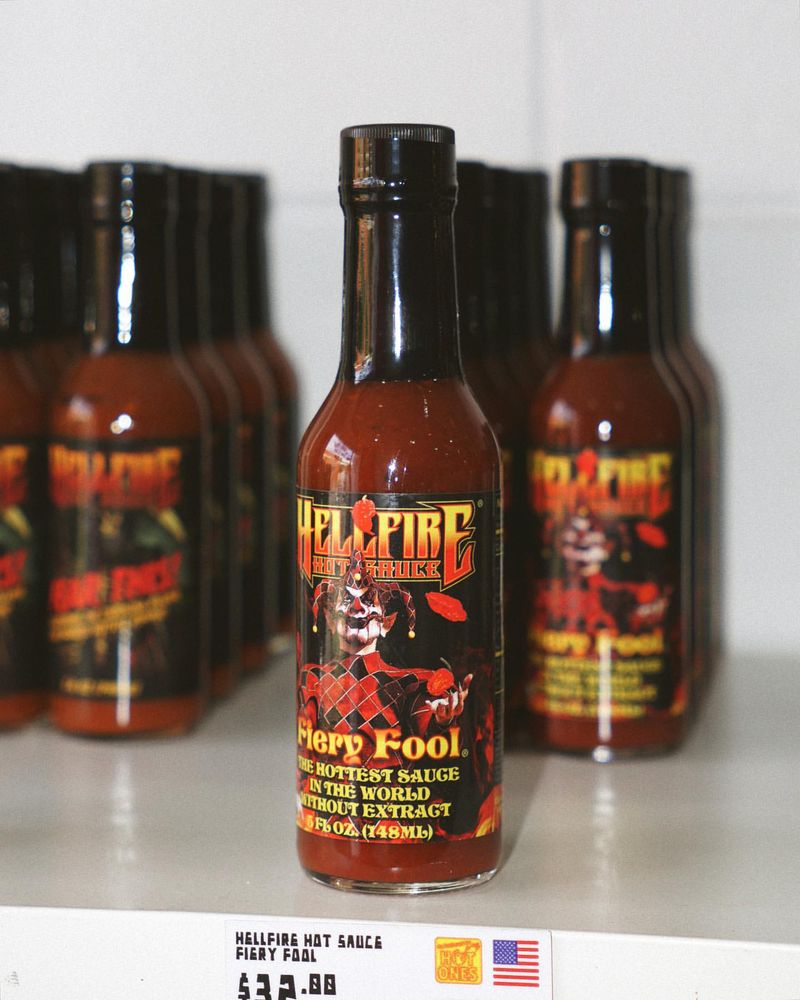 Hellfire Hot Sauce Fiery Fool