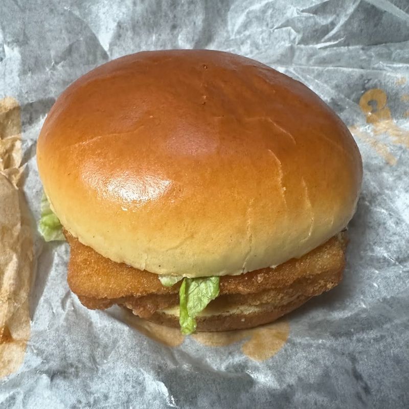 Jack in the Box Fish Sandwich