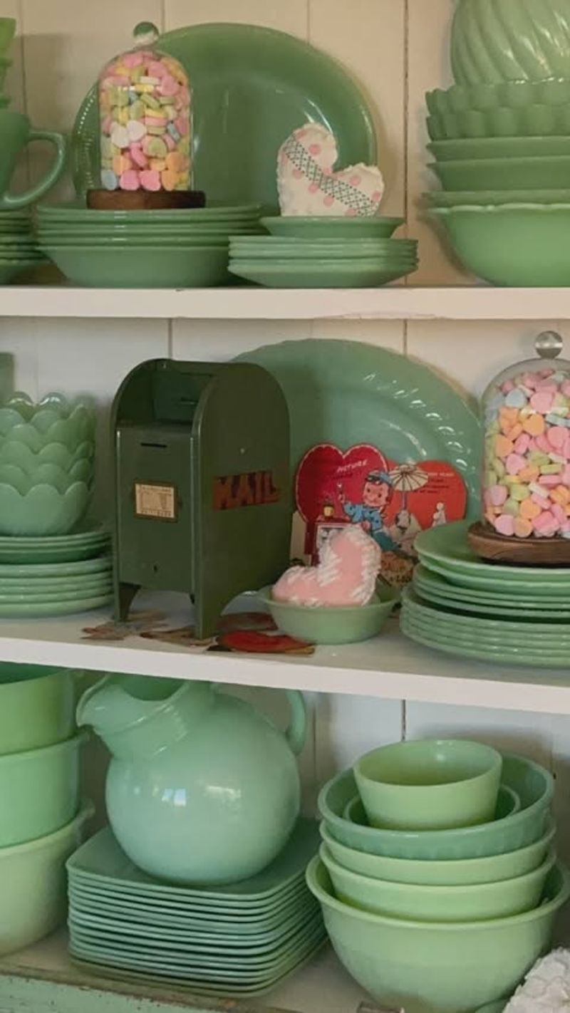 Jadeite Glassware