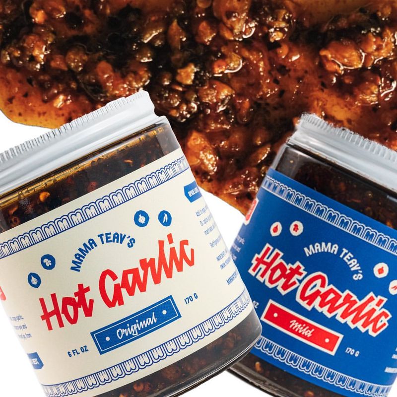 Mama Teav's Hot Garlic
