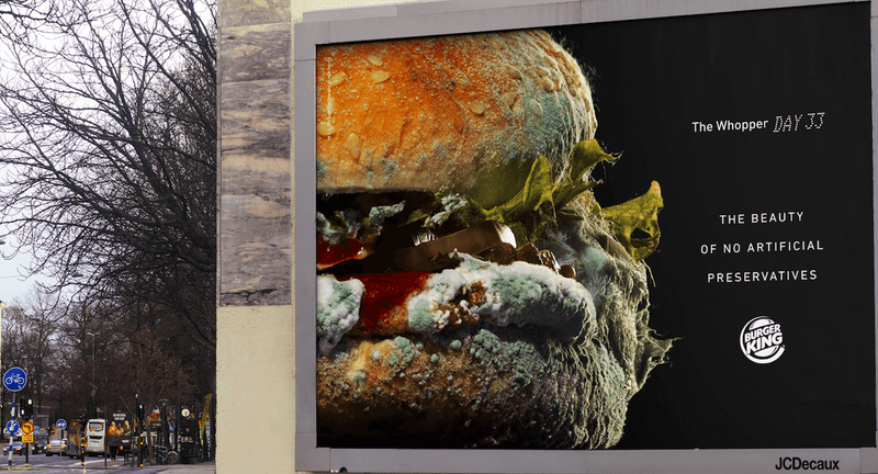 Moldy Whopper Ad Campaign