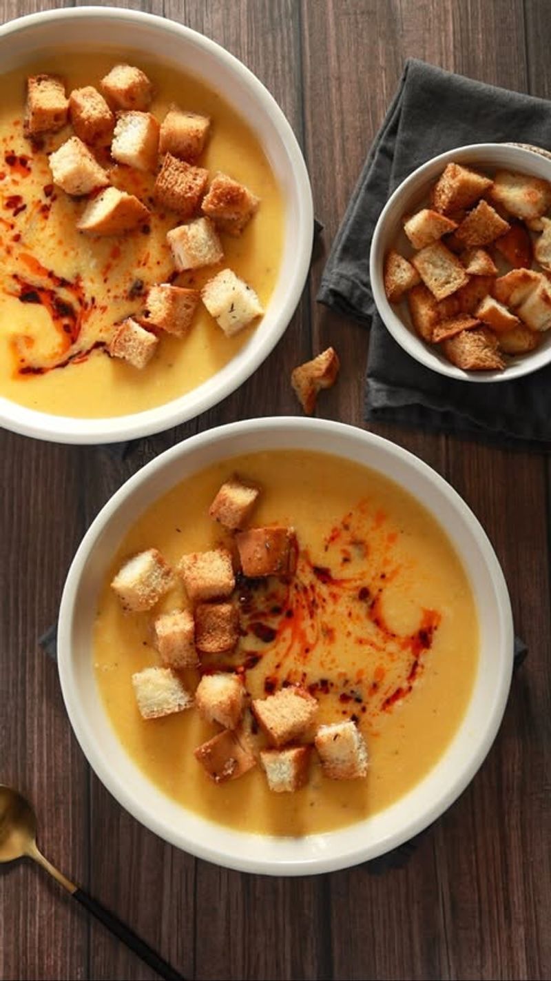 Roasted Garlic Butternut Soup