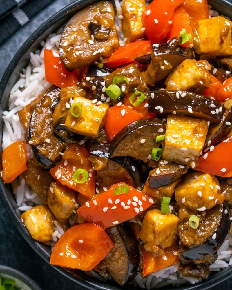 Spicy Tofu with Vegetables