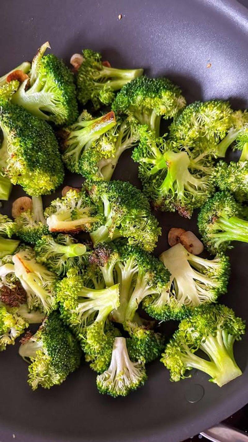 Warm Tasty Greens with Garlic