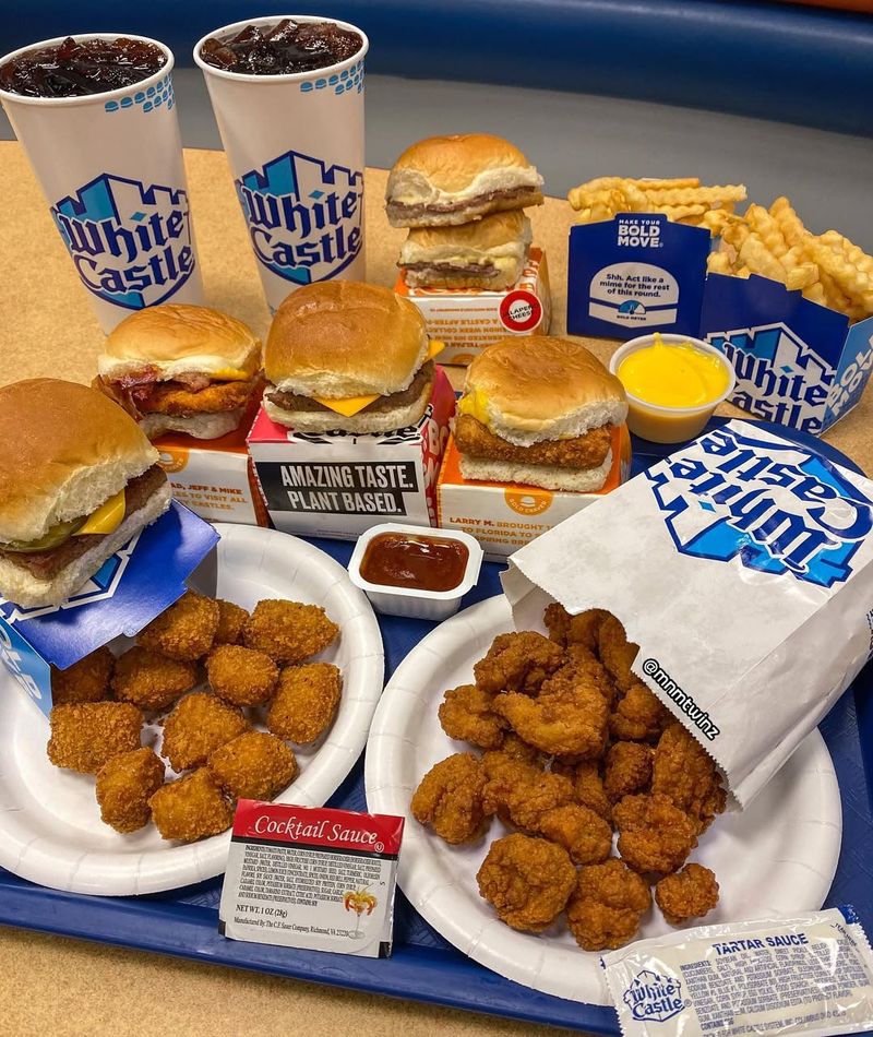 White Castle Panko Breaded Fish Slider