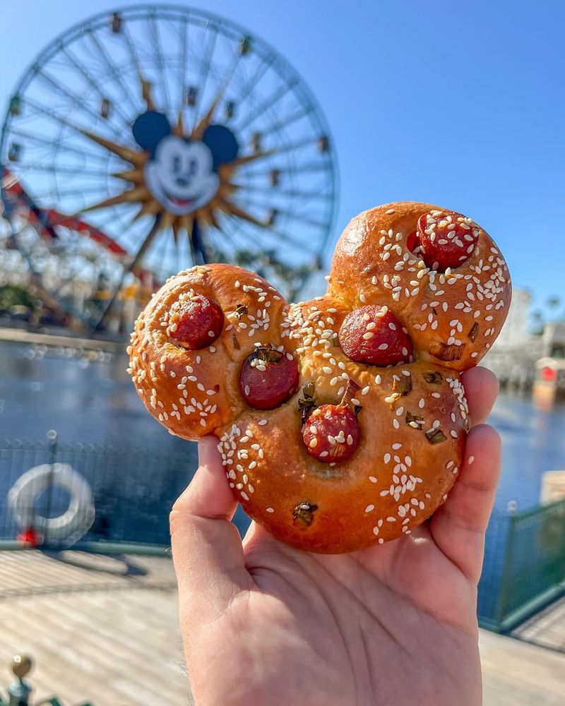Mickey-Shaped Brioche – Disneyland Paris (France)