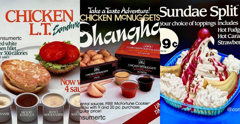 15 Classic McDonald’s Menu Items from the 1980s You Might Not Remember