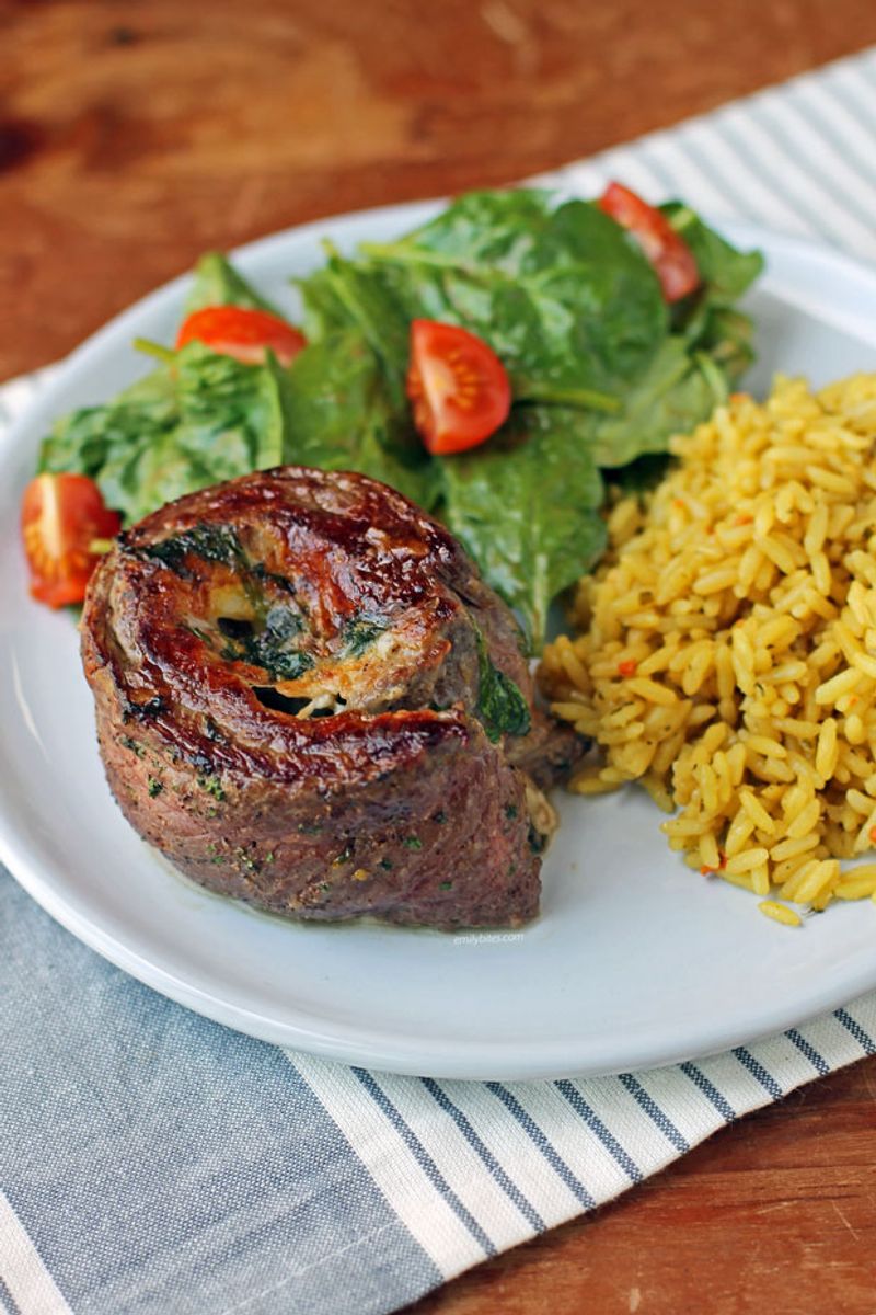 Flank Steak Pinwheels