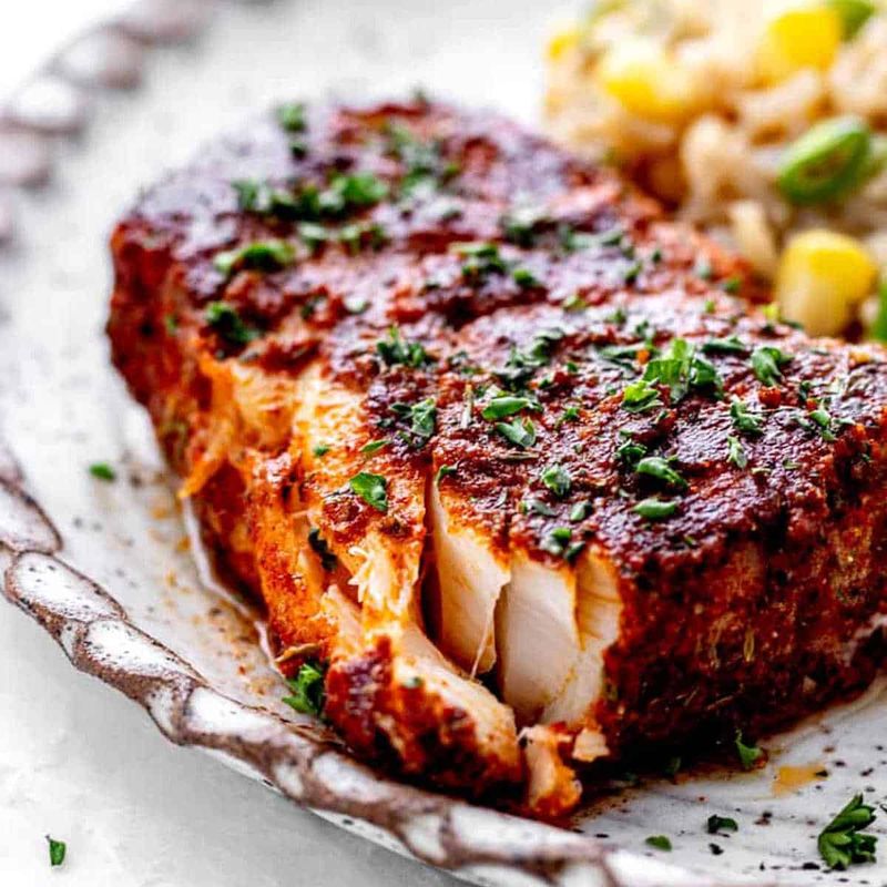 Blackened Cod