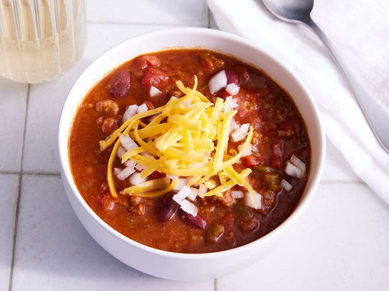 A Bowl Of Real Chili