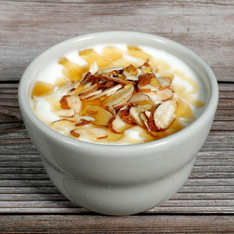 Almonds + Yogurt