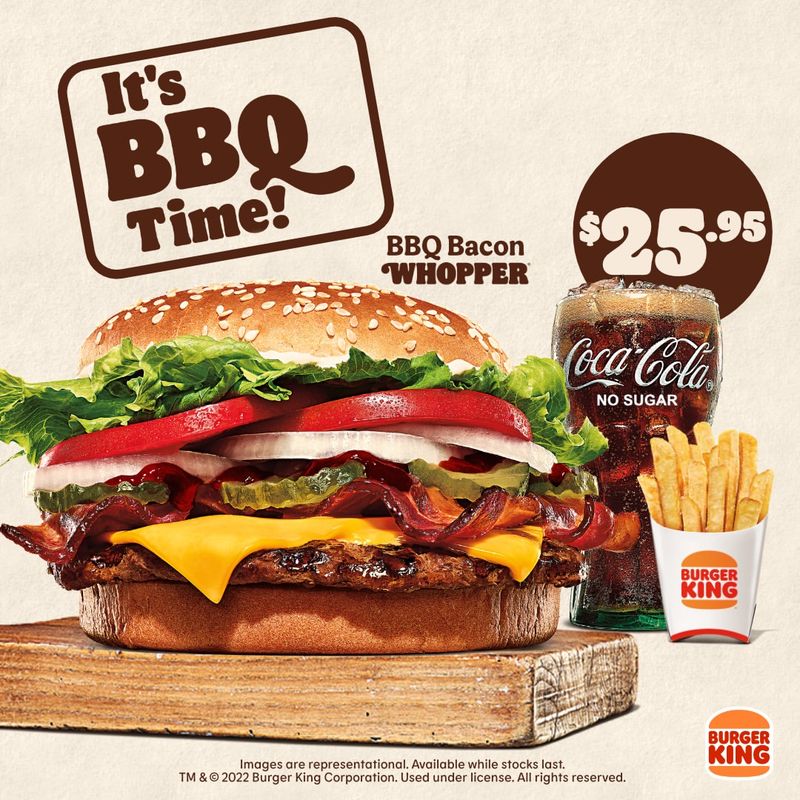 BBQ Bacon Whopper