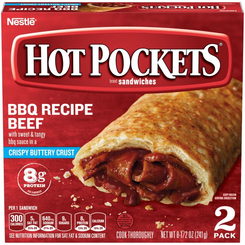 BBQ Recipe Beef Hot Pocket