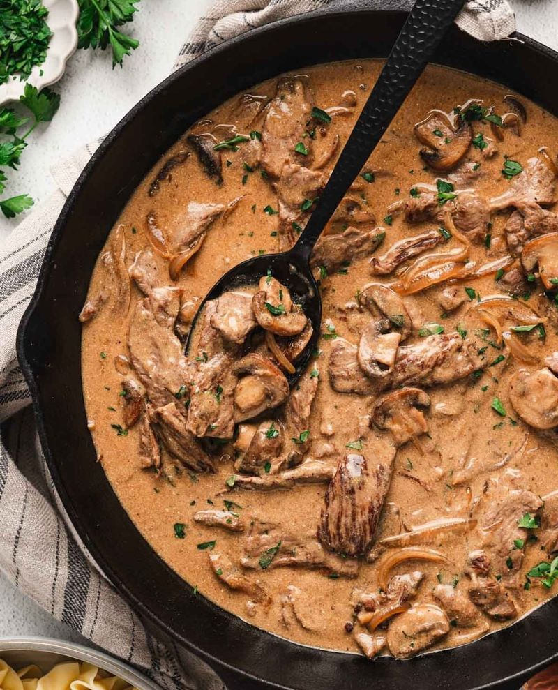 Beef Stroganoff