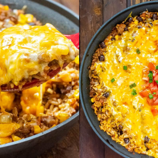 Beef and Rice Mexican Casserole—A Hearty Fiesta in One Dish