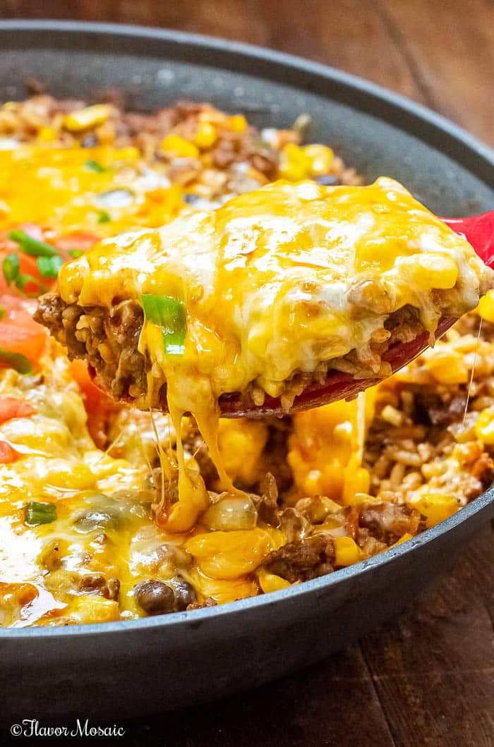 Beef and Rice Mexican Casserole—A Hearty Fiesta in One Dish