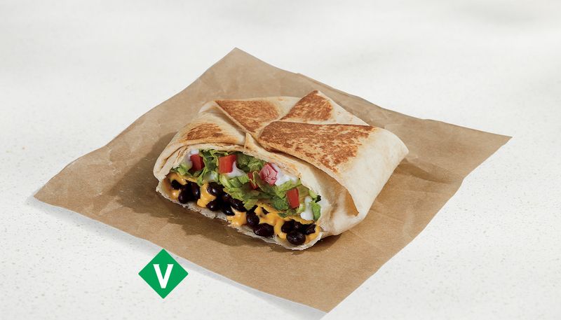 Black Bean Crunchwrap Supreme