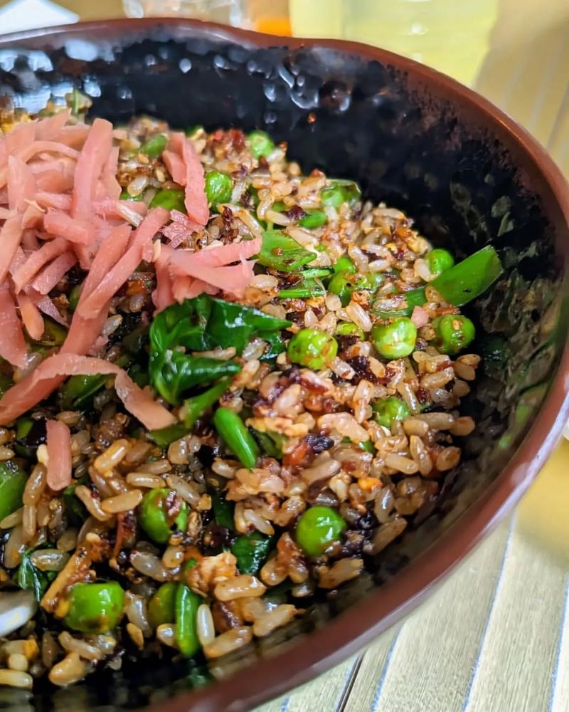 Brown Rice + Garlic + Onion
