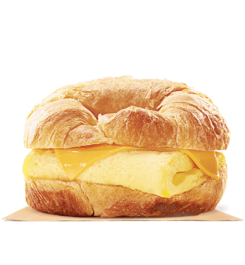 Burger King's Egg And Cheese Croissan'wich