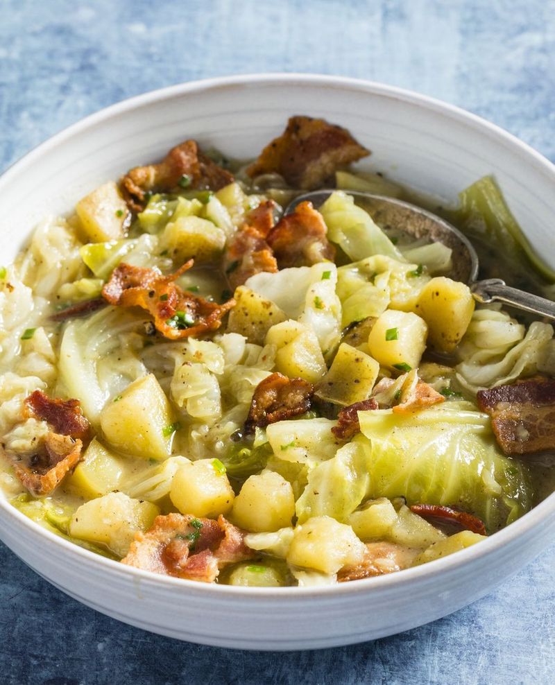 Cabbage and Bacon Soup