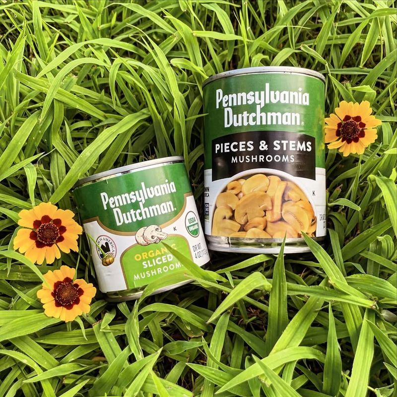 Canned Mushrooms