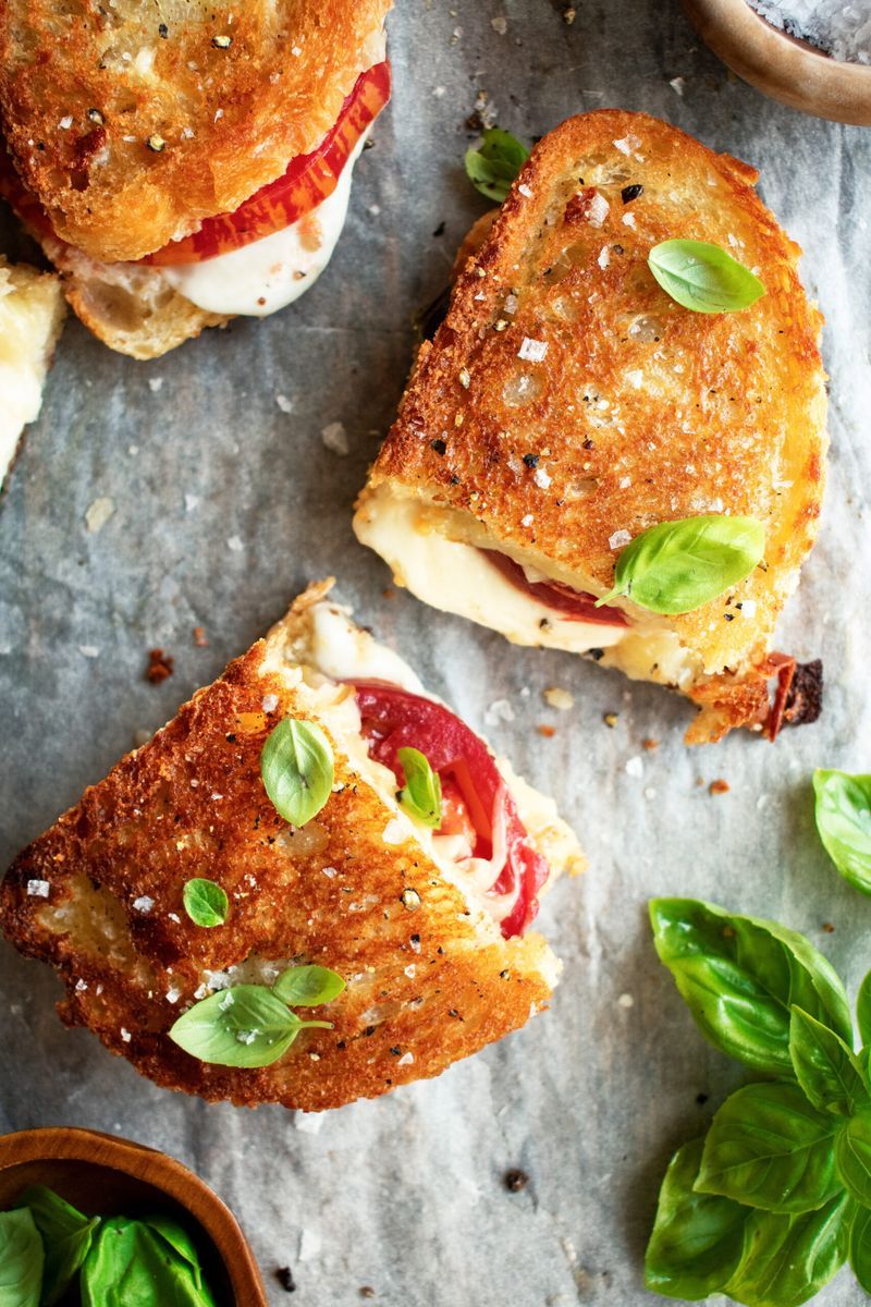 Caprese Grilled Cheese