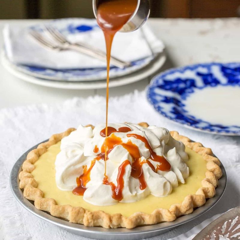Caramel Pudding Pie