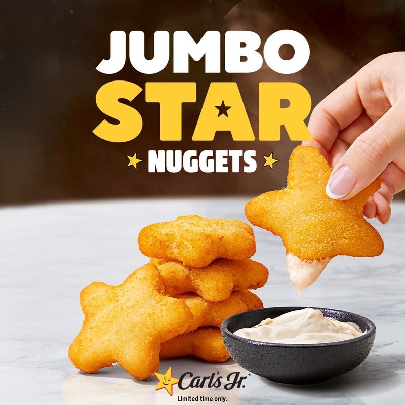 Carl's Jr. Chicken Stars