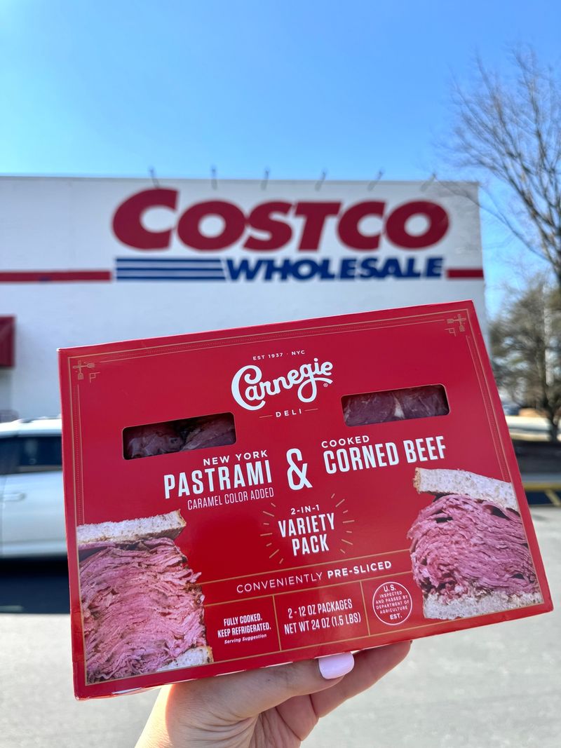 Carnegie Deli Pastrami and Corned Beef Combo Pack
