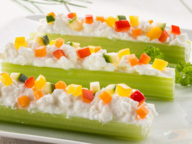 Celery Sticks With Cream Cheese