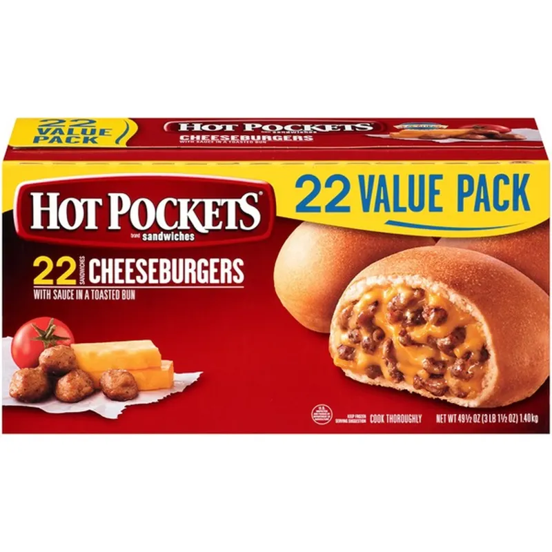 Cheeseburger Hot Pocket