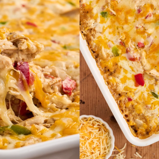 Cheesy Chicken Fajita Casserole—A Tex-Mex Classic Baked to Perfection